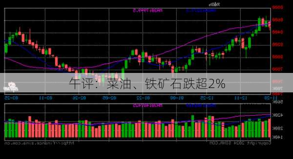 午评：菜油、铁矿石跌超2%