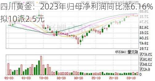 四川黄金：2023年归母净利润同比涨6.16% 拟10派2.5元