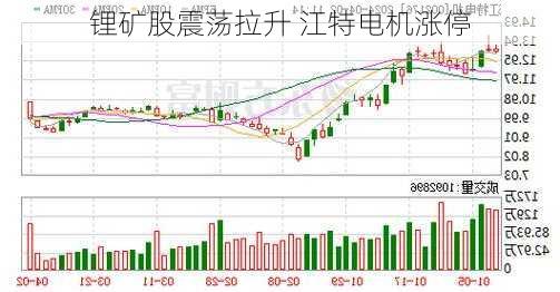 锂矿股震荡拉升 江特电机涨停