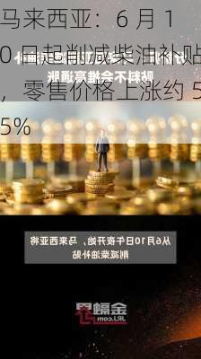 马来西亚：6 月 10 日起削减柴油补贴，零售价格上涨约 55%