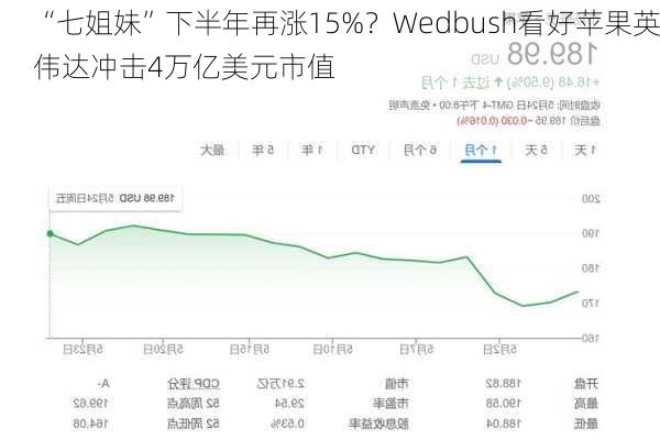 “七姐妹”下半年再涨15%？Wedbush看好苹果英伟达冲击4万亿美元市值