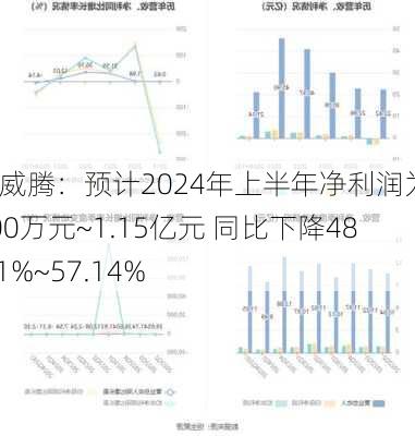 英威腾：预计2024年上半年净利润为9500万元~1.15亿元 同比下降48.11%~57.14%