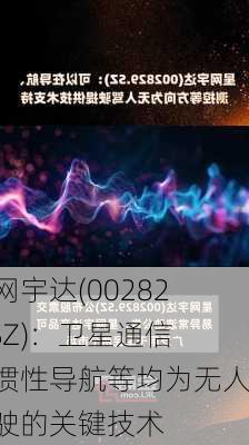 星网宇达(002829.SZ)：卫星通信、惯性导航等均为无人驾驶的关键技术