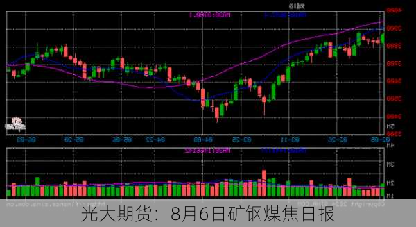 光大期货：8月6日矿钢煤焦日报