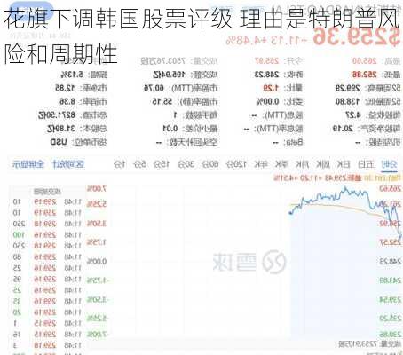 花旗下调韩国股票评级 理由是特朗普风险和周期性