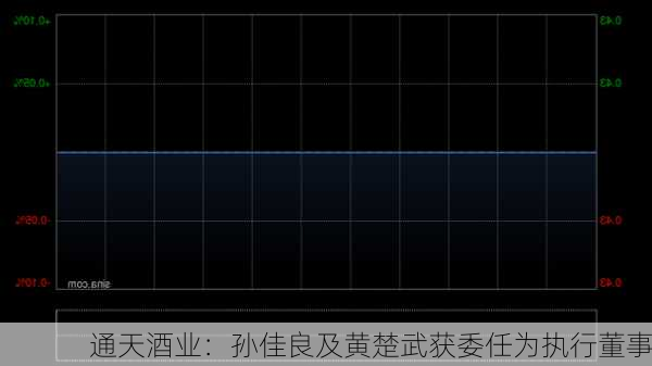 通天酒业：孙佳良及黄楚武获委任为执行董事