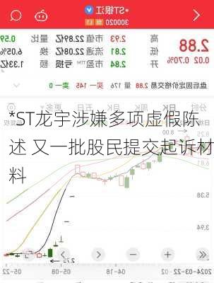 *ST龙宇涉嫌多项虚假陈述 又一批股民提交起诉材料