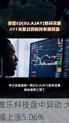 雅乐科技盘中异动 大幅上涨5.06%