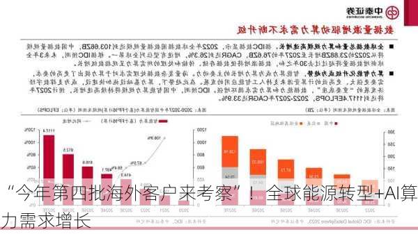 “今年第四批海外客户来考察”！全球能源转型+AI算力需求增长