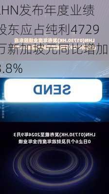 LHN发布年度业绩 股东应占纯利4729万新加坡元同比增加23.8%