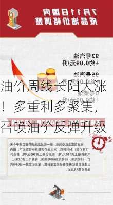 油价周线长阳大涨！多重利多聚集，召唤油价反弹升级